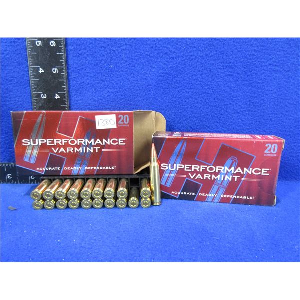 223 Rem. 53gr V-Max Hornady Superformance Cartridges