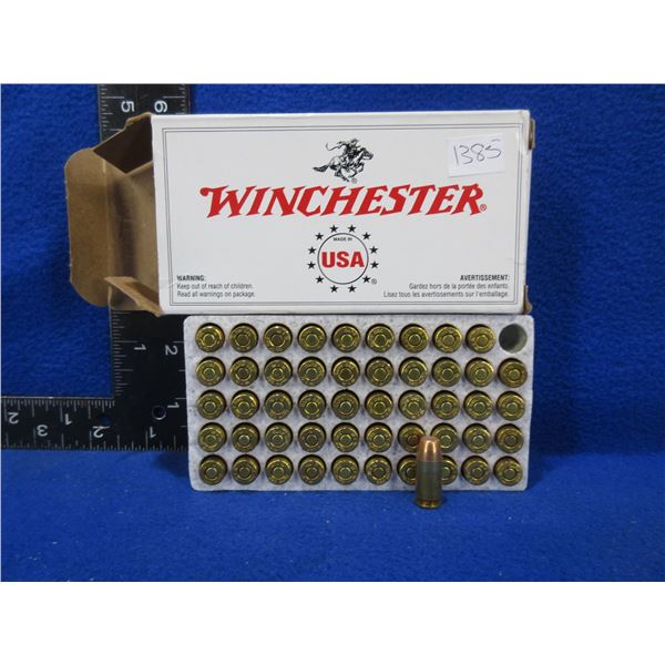380 Auto 95gr FMJ Winchester Cartridges - Box of 50