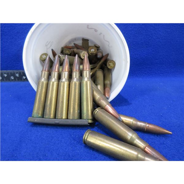 308 Win. Misc. Cartridges - Tub of 55+