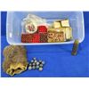 Image 1 : Lot of Misc. Bullets, Round Balls In Leather Pouch