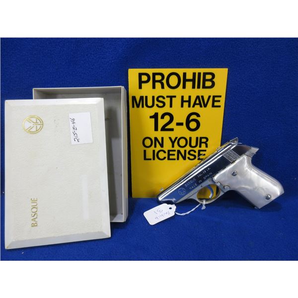 PAL MUST HAVE 12-6 ON IT TO BUY THIS - Basque 22