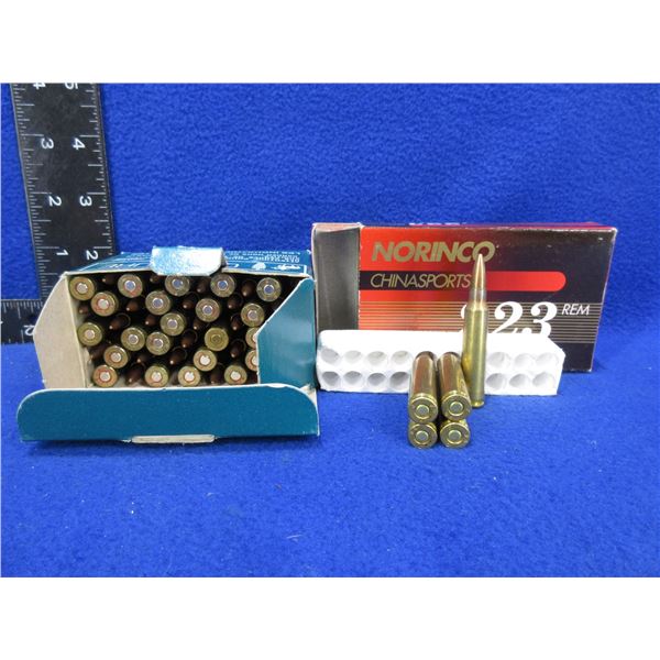 223 Rem. Cartridges - Box of 50 Centaure, Box of 5 Norinco