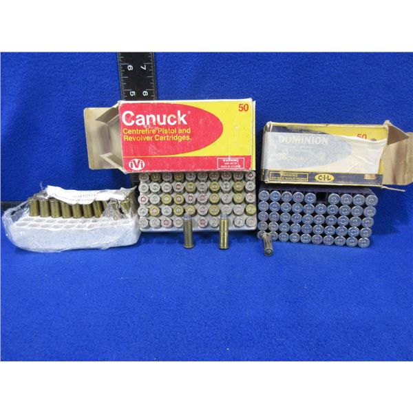 38 Special Cartridges - 2 Boxes of 50, 1 Pack of 32
