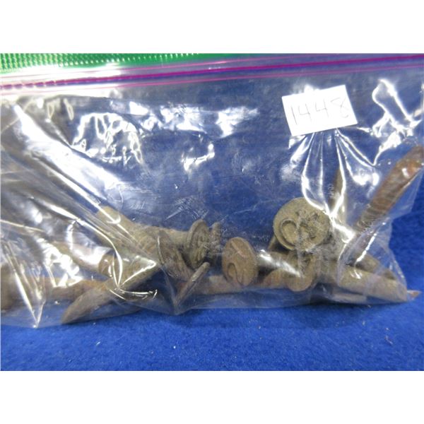 16 Railroad Date Nails