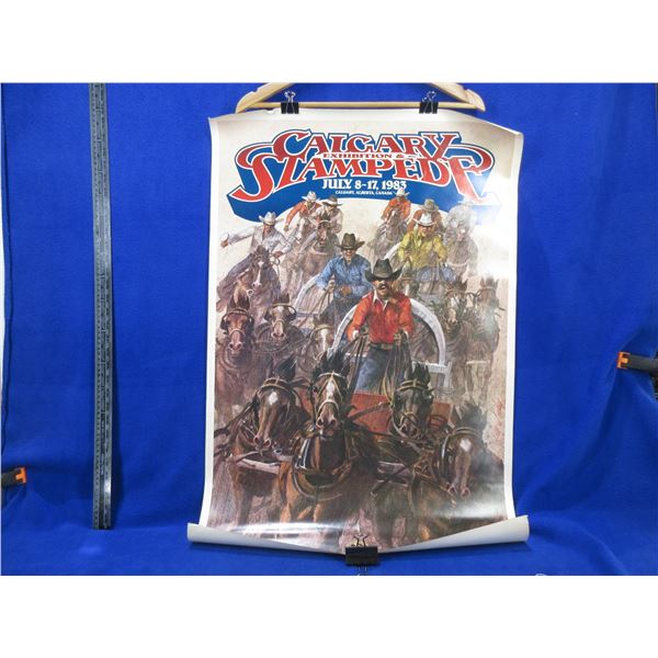 1983 Calgary Stampede Poster - 34" x 22 1/2"