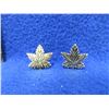 Image 1 : 2 Maple Leaf Pins