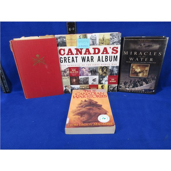 4 Books - True Canadian War Stories, The Canadian Army