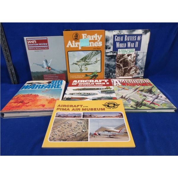 7 Books - Aircraft of WWII, American Warplanes