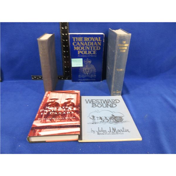5 Books - Westward Bound, The Men of the Mounted