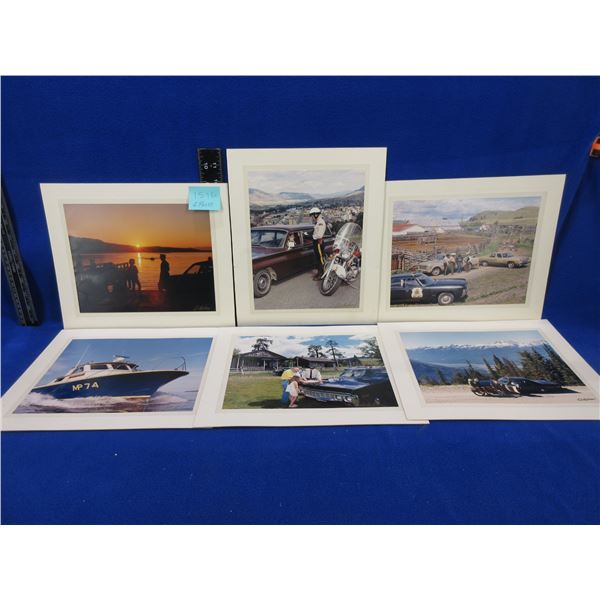 6 RCMP Photographs - 12" x 10" - B.C. Coast and Interior