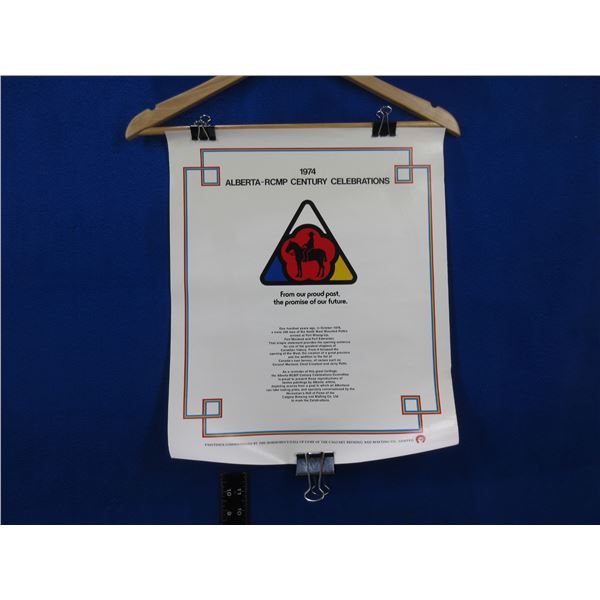1974 Alberta RCMP Century Celebrations Posters