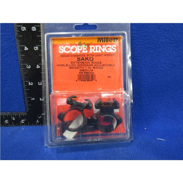 Millet 1" Sako Extension Scope Rings