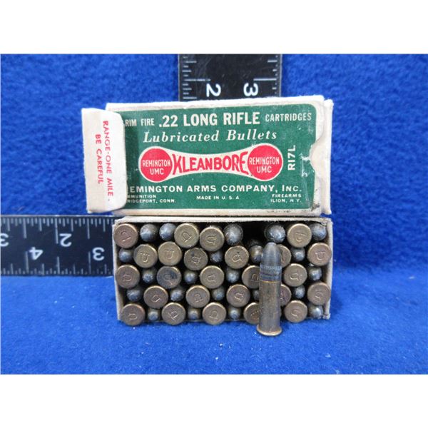 Collector Ammo -  22 LR Remington Kleanbore Cartridges