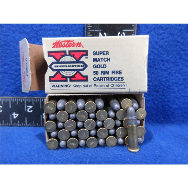 Collector Ammo -  22 LR Win. Western Super Match Gold