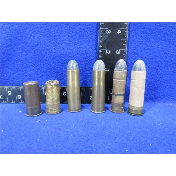 Collector Ammo - 577 Snider - 6 Various Cartridges
