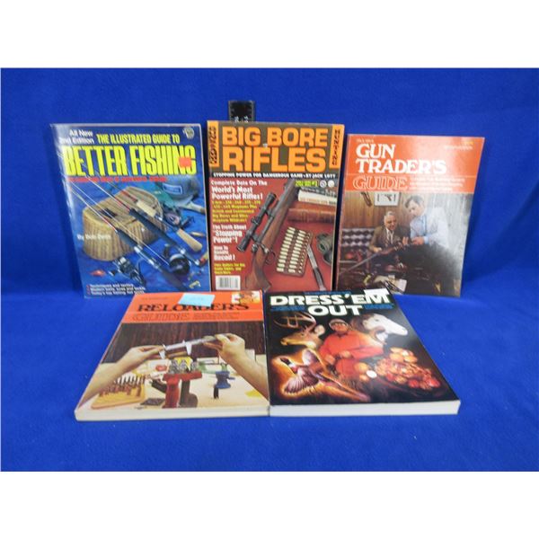 5 Gun Books - Big Bore Rifles, Better Fishing