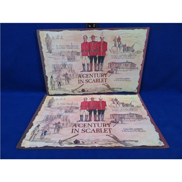 14 Carriage House Hotel Place Mats - Calgary, Alberta