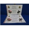 Image 1 : 2 NWMP 121st Anniversary Plastic Covered Place Mats