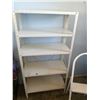 Image 2 : Metal Shelving Unit and Step Ladder