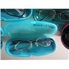 Image 3 : Assorted Clear ZENNI Eyeglasses w/ Cases