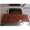 Image 1 : 2 x Wooden Cigar Boxes and 1 x Canadian Parliament Building Metal Souvenir Tray
