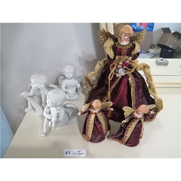 6 x Decorative Angels