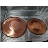 Image 6 : 2  x Ornate Decorative Copper Plates
