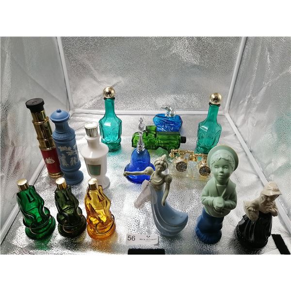 Collection of Unique Perfume Bottles