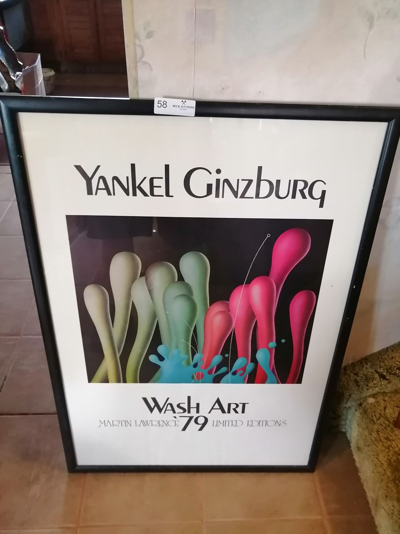 Yankel Ginzburg Wash Art '79 - Martin Lawrence Limited Editions - Beck ...
