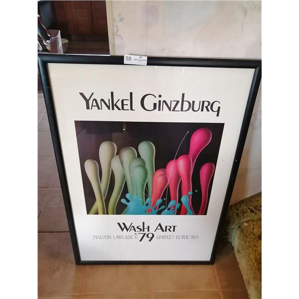 Yankel Ginzburg Wash Art '79 - Martin Lawrence Limited Editions