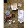 Image 1 : Assortment of Religious-Themed Decor