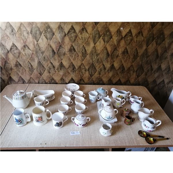 Porcelain Teacups, Teapots, and More!
