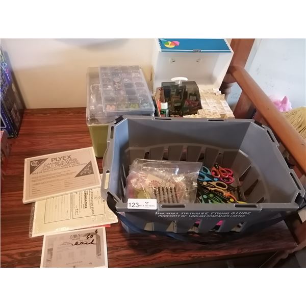 Assorted Arts and Crafts Supplies- Includes DIY Jewelry Making