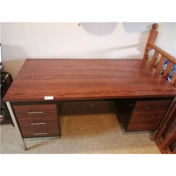 Wood-Top Desk