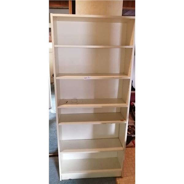 Wooden 6-Tier Bookshelf