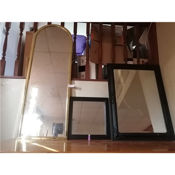 3 x Wall Mirrors