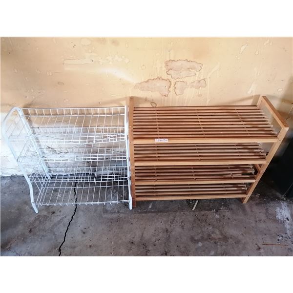2 x Shoe Racks