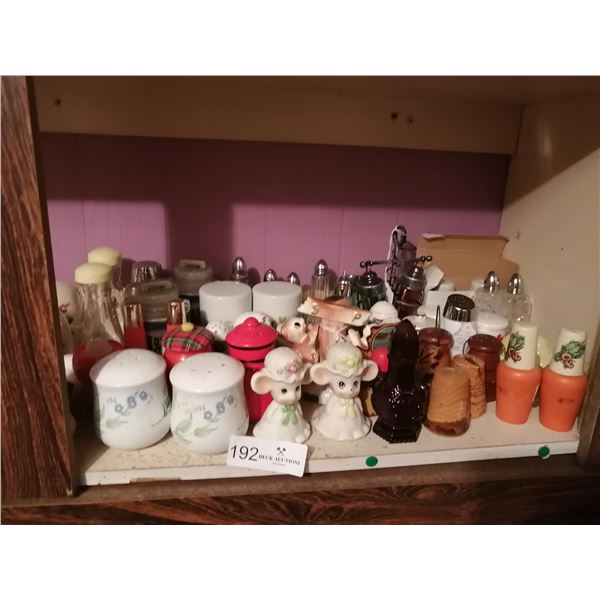 Assortment of Collectible Salt and Pepper Shakers