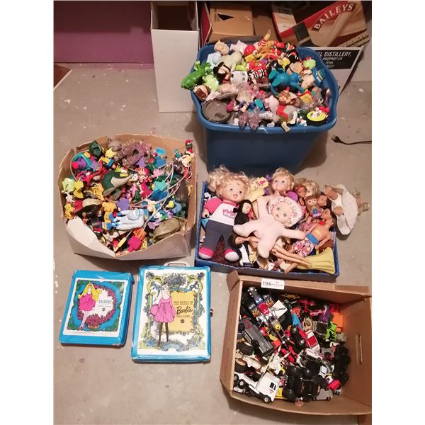 Large Lot of Assorted Toys and Dolls