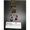 Image 2 : 5 x Pairs of Beautiful Antique Earrings