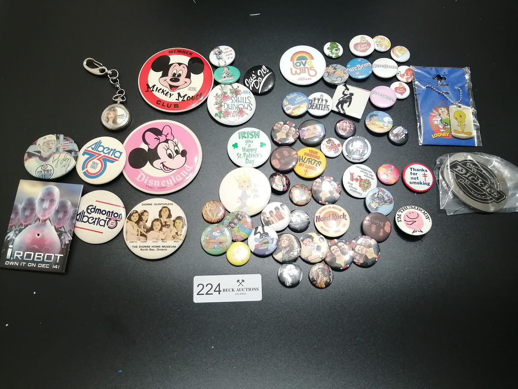 Pin Collection Assorment Assortment of Collectible Button Pins and More!