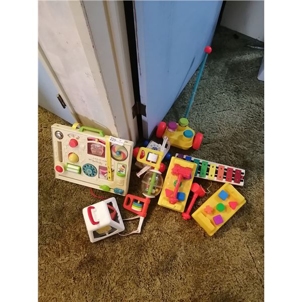 Vintage Fisher Price Toys from the 1960s-1980s