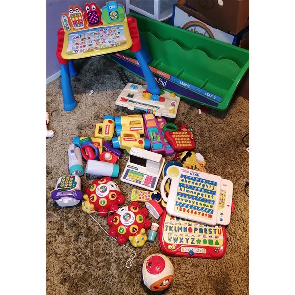 Large Assortment of V-Tech and Educational Toys