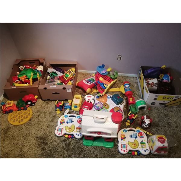 Large Lot of Contemporary Fisher-Price, Little Tikes, and Other Toys!