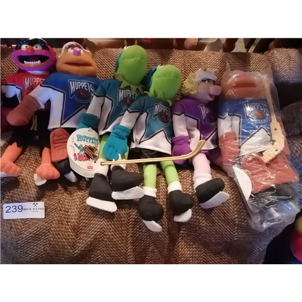 Vintage Muppet NHL Players - McDonald's Toy Collectibles