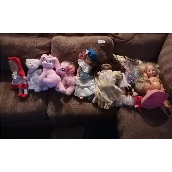 Assorted Collectible and Vintage Dolls