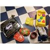 Image 3 : Misc.Toy Lot - w/ Batman/Superman Lunch Box, McDonald's Toys, Star Wars, and Star Trek Collectibles