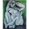 Image 1 : Spanish Oil on Canvas Signed Picasso 8.3.64