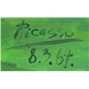 Image 4 : Spanish Oil on Canvas Signed Picasso 8.3.64