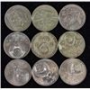 Image 2 : Lot of 9 Russian Coins